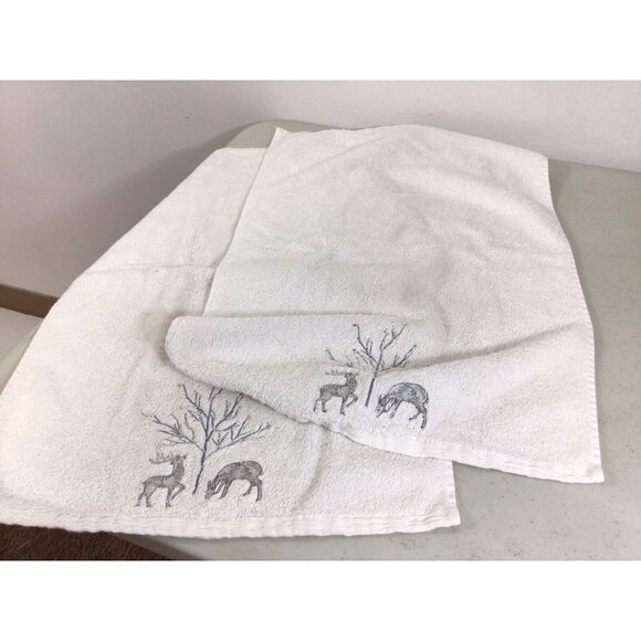 Arctic Holiday Holiday Christmas Towels Set of Two - Picture 6 of 6